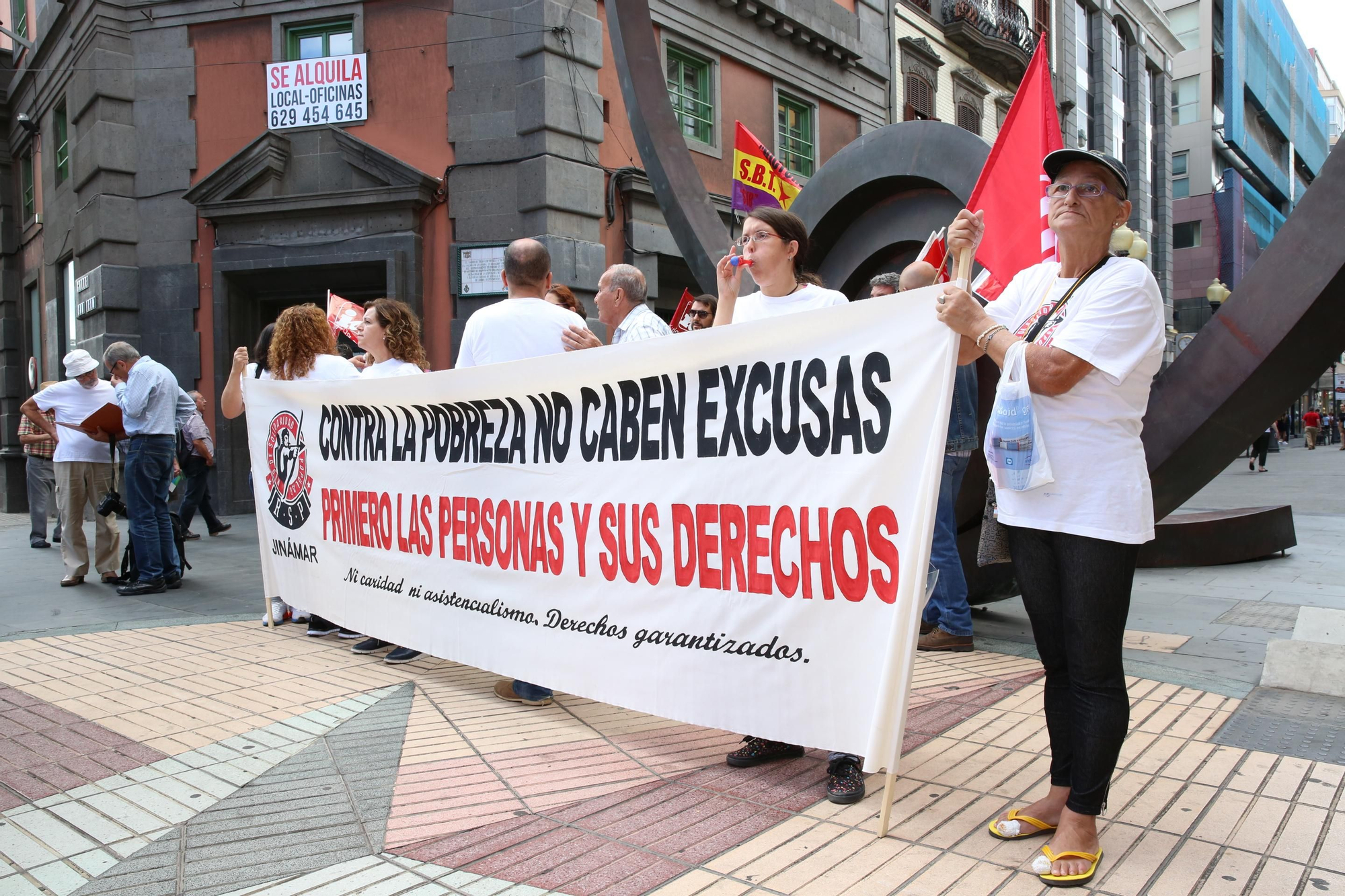 Marcha por la dignidad en Las Palmas de Gran Canaria. Alejandro Ramos.