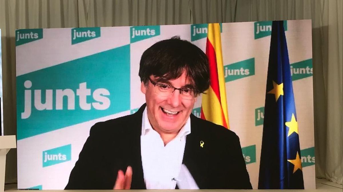 El expresidente de la Generalitat Carles Puigdemont