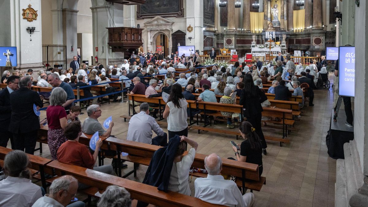 La parroquia de Sant Agustí del Raval espera a la llegada del papa León XIV