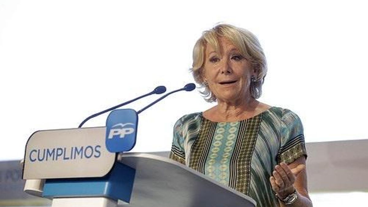 Aguirre cree que la campaña de Podemos fue la "mejor" por aplicar técnicas de "genios de la maldad" como Goebbels