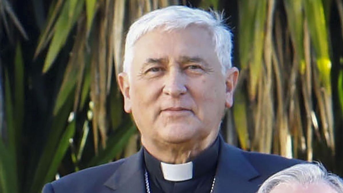 Fotografía de archivo, tomada el 18/02/2022, del obispo de Cádiz, Rafael Zornoza