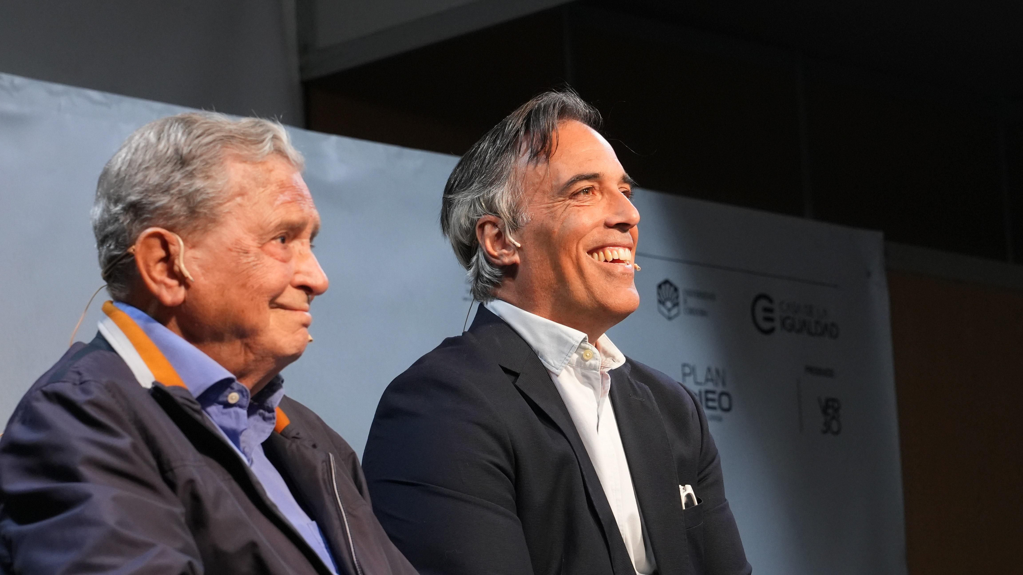 Antonio Monterroso y Herminio Trigo en la 51ª Feria del Libro de Córdoba