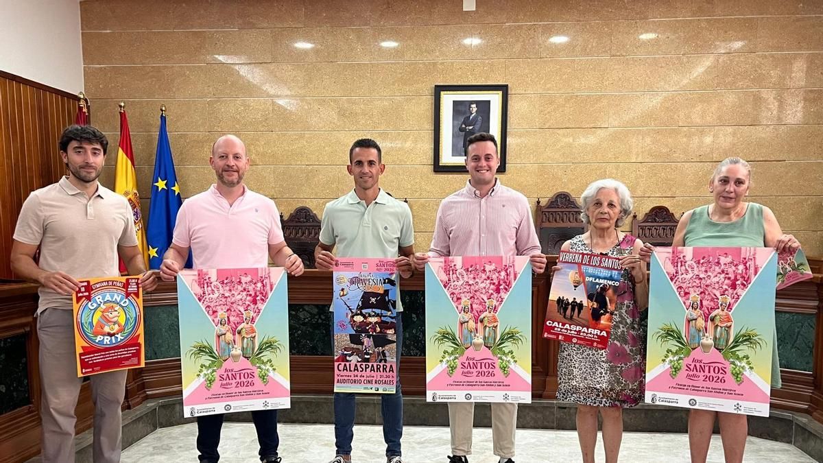 Calasparra presenta la programación de las Fiestas de los Santos San Abdón y San Senén 2026