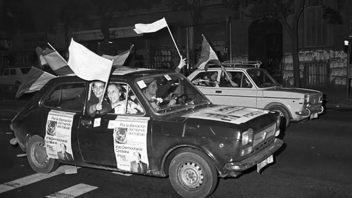 Campaña electoral de las Elecciones Constituyentes de 1977.