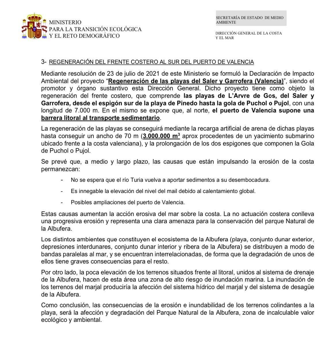 Una de las páginas del documento.