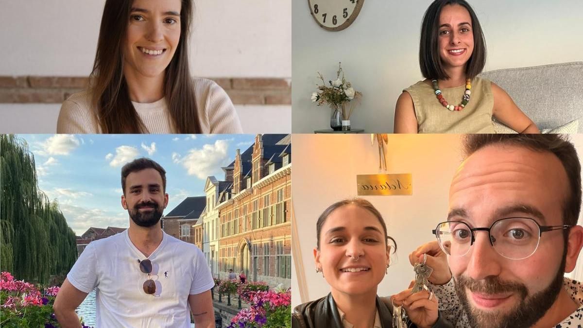 Jóvenes que han conseguido algo casi imposible para su generación: comprarse una casa
