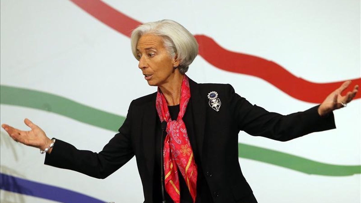 La directora gerente del FMI, Christine Lagarde. / Efe