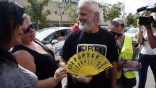 El exgerente de Imelsa, Marcos Benavent, a las puertas de la Ciudad de la Justicia de Valencia