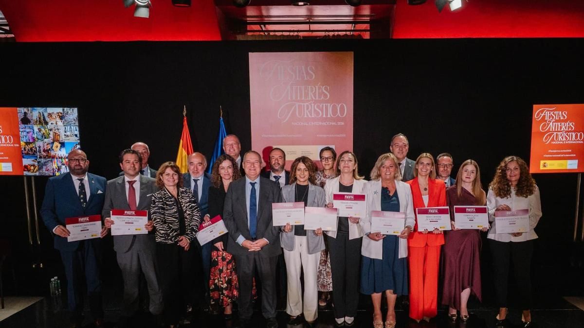 El Festival del Botillo de Bembibre recibe en el Teatro Real su título de Fiesta de Interés Turístico Internacional