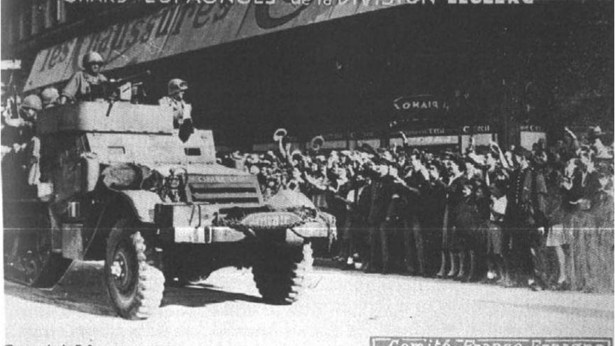 Martín Bernal, uno de los aragoneses que participó en la reconquista de París tras la ocupación nazi