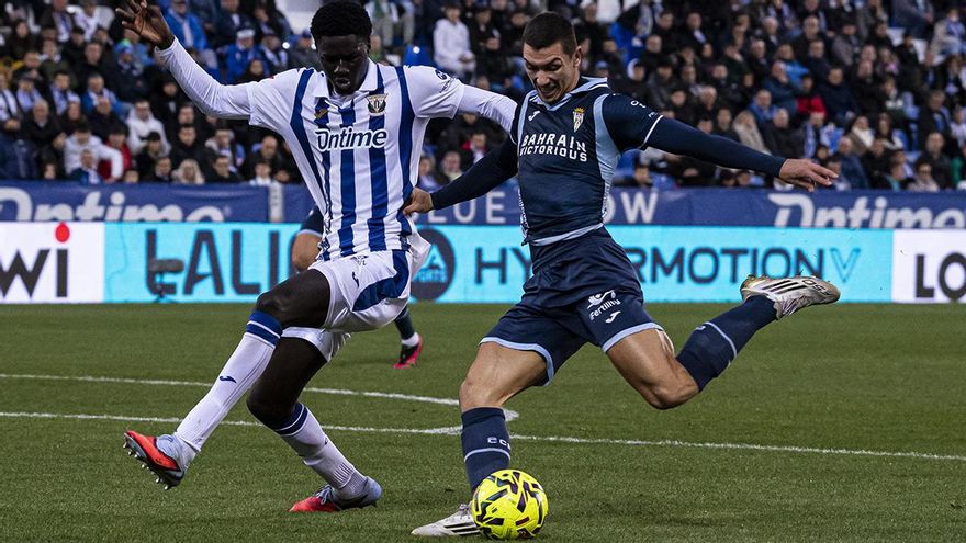 El Córdoba CF - CD Leganés, el día de San Valentín a las 14:00
