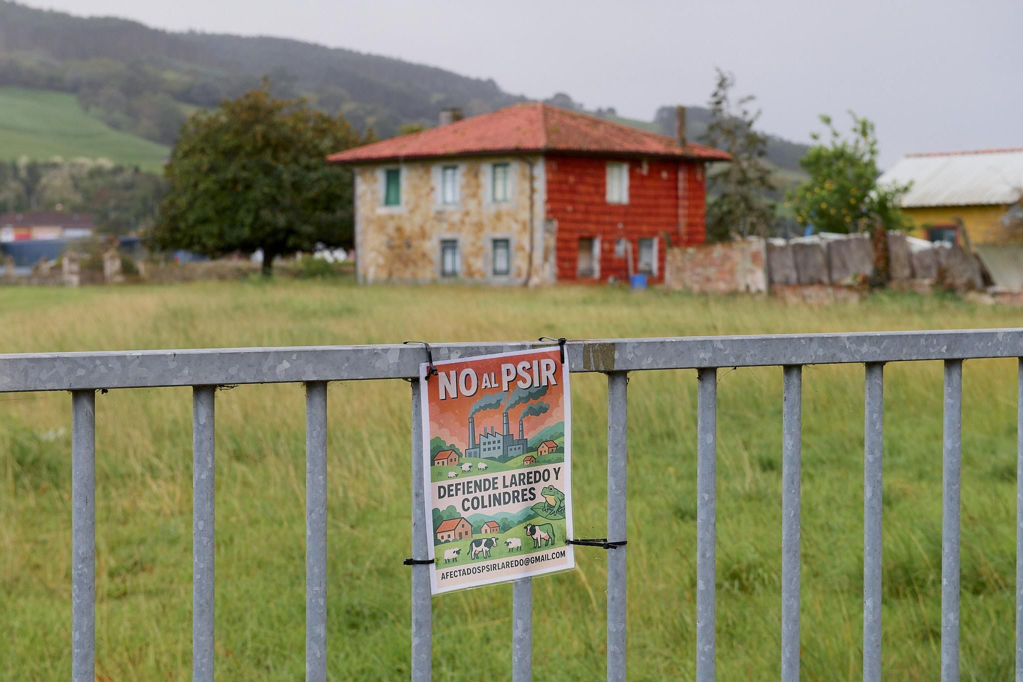 La zona afectada cuenta con numerosas huertas y tierras de cultivo.