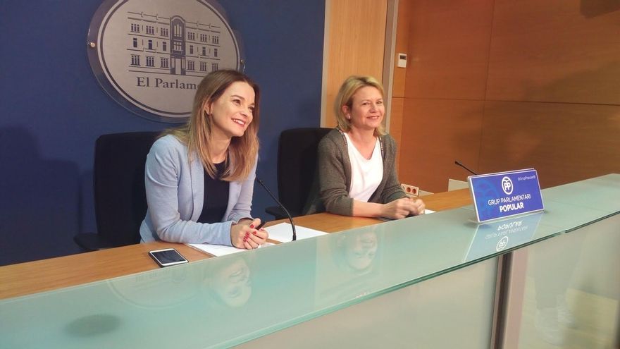 Núria Riera, la portaveu del PP a Mallorca que cobra dos sous públics, al·lega en fals que també “ho fan altres portaveus”