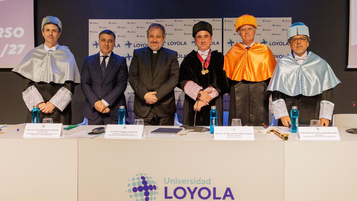 Acto de apertura de la Universidad Loyola