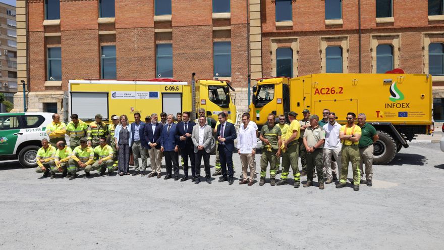 Extremadura y Castilla y León firman un protocolo de colaboración para la prevención y extinción de incendios forestales