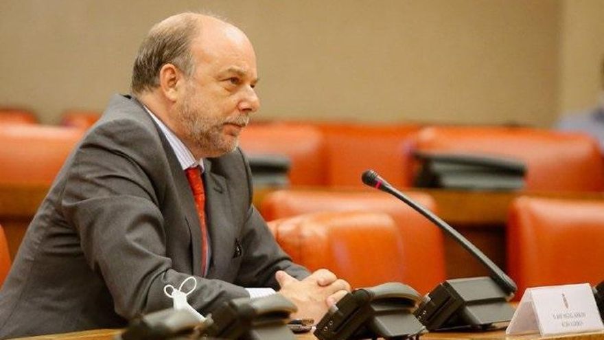 El candidato a vocal de la Junta Electoral Central, José Miguel Serrano Ruiz-Calderón, propuesto por Vox