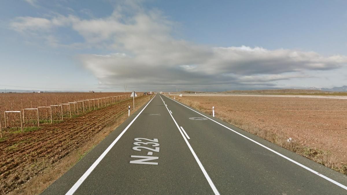 Fallece un joven de 30 años en un accidente de tráfico en la N-232 en Rodezno