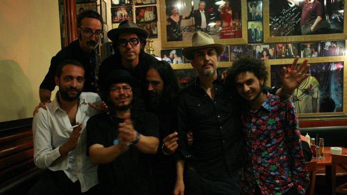 La Band of Gypsies con Howe en un momento de la gira del 'Alegrías'.