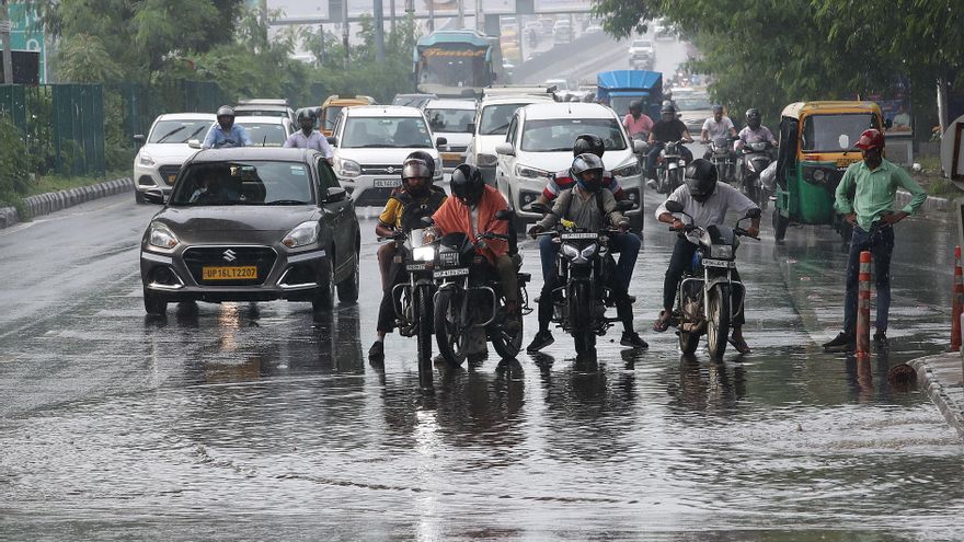 El monzón indio deja en Nueva Delhi el agosto más lluvioso de los últimos 15 años