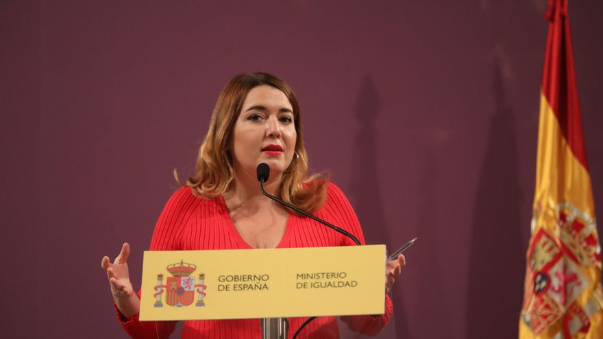 La secretaria de Estado contra la Violencia de Género, Ángela Rodríguez
