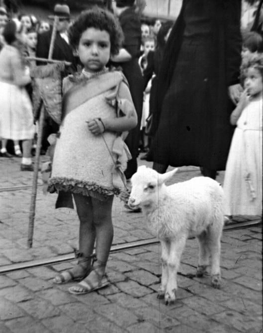 Procesión de la virgen del Carmen 1935 - Santos Yubero - cordero