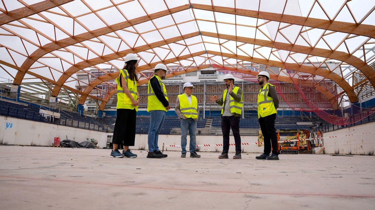 Así avanzan las obras del Centro Insular de Deportes de Gran Canaria