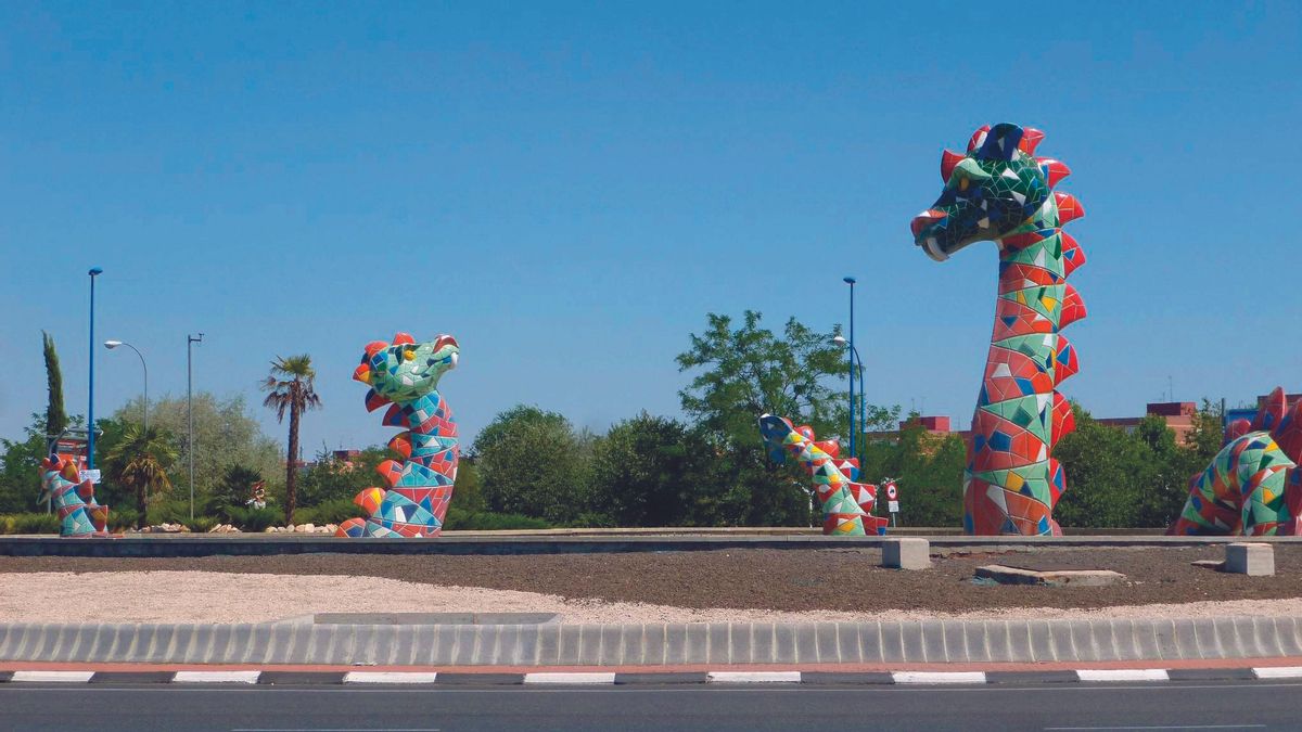 Un juego de palabras nos lleva al Monstruo de Leganés (Madrid).