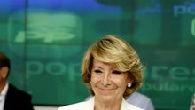 La expresidenta de la Comunidad de Madrid, Esperanza Aguirre.