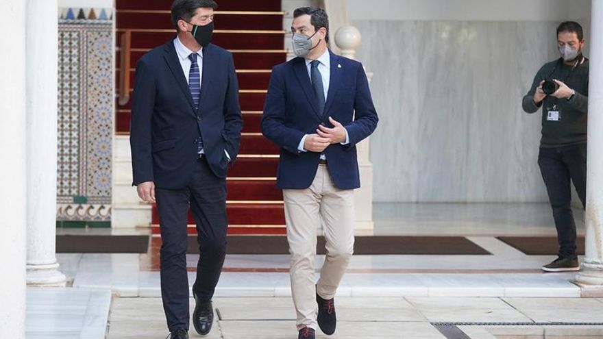 PP y Cs aíslan a la Junta de Andalucía de sus batallas en otros gobiernos y se conjuran para agotar el mandato