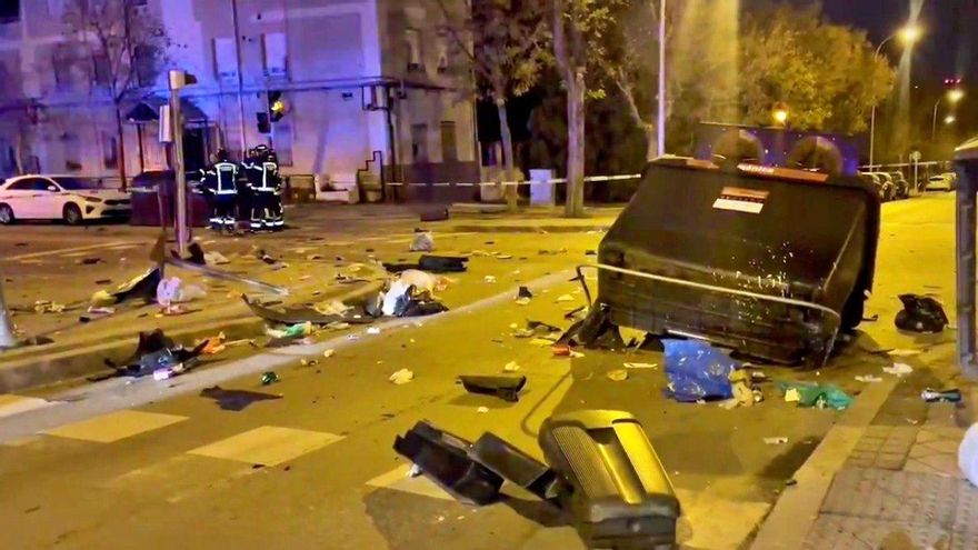 Un repartidor muere arrollado por un coche en Usera y el conductor es detenido después de darse a la fuga