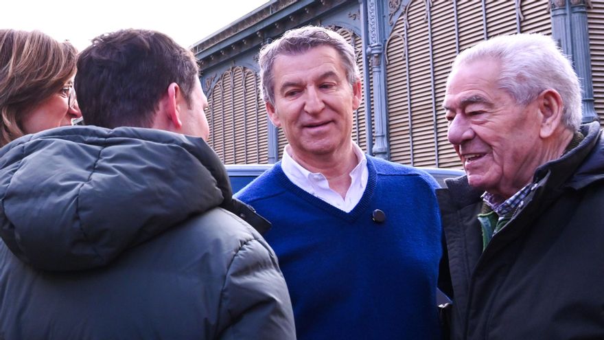 El presidente del Partido Popular, Alberto Núñez Feijóo. EFE/Almudena Álvarez