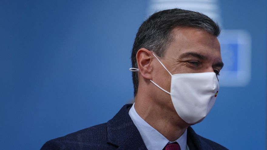 Pedro Sánchez, este viernes en Bruselas. EFE/EPA/ARIS OIKONOMOU