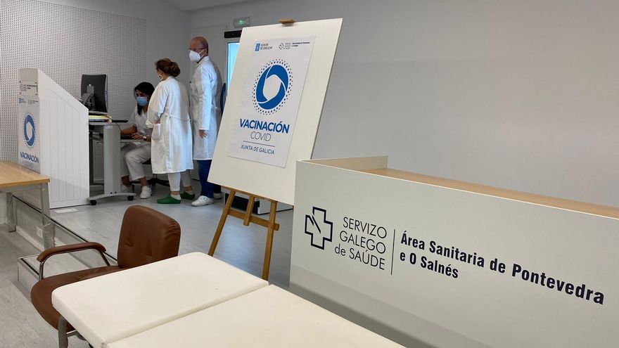 Dispositivo para vacunar al personal sanitario en el área sanitaria de Pontevedra-O Salnés