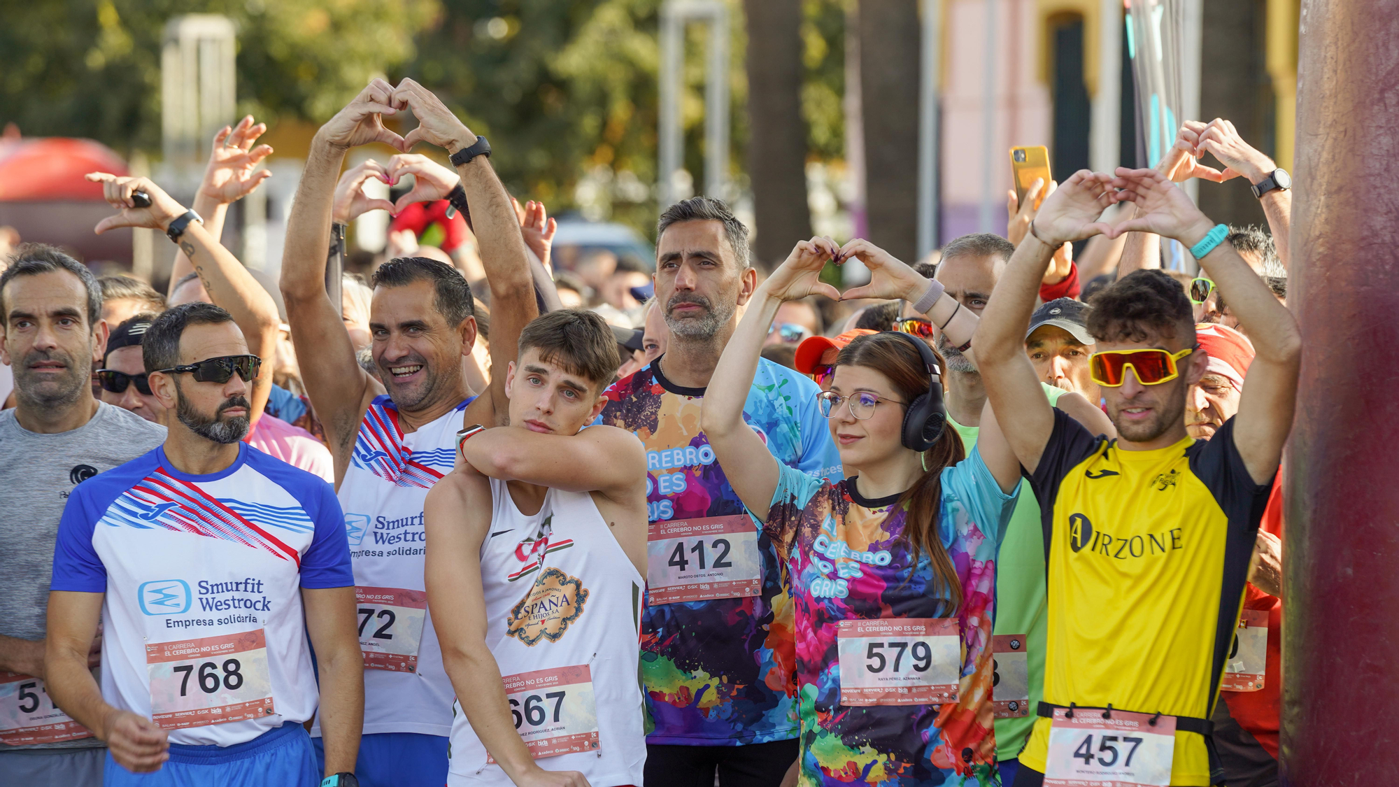 Carrera solidaria El cerebro no es gris