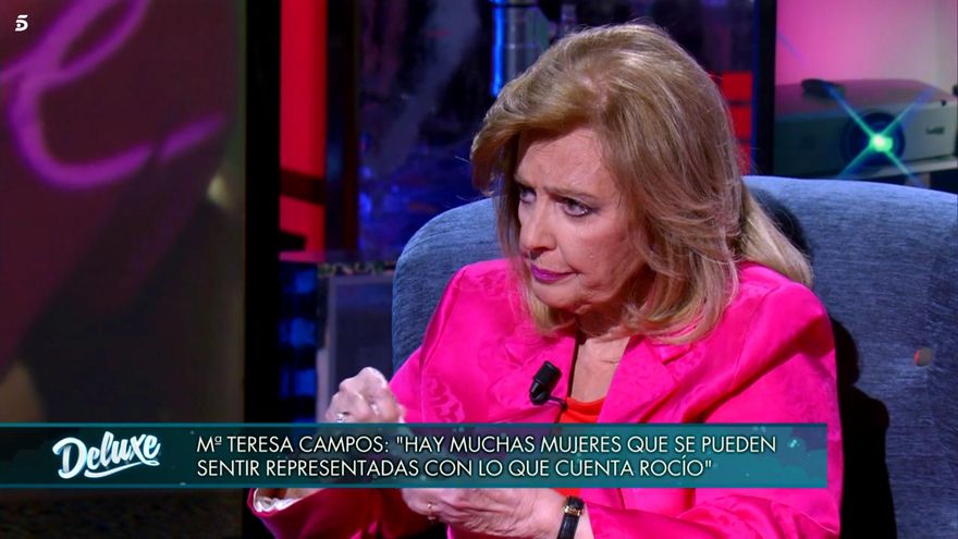 María Teresa Campos desveló la llamada de Pedro Sánchez "cuando Rocío habló del maltrato"