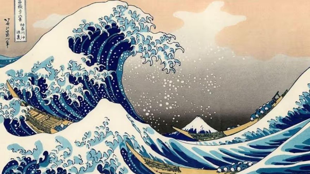 La gran ola de Kanagawa, de Katsushika Hokusai