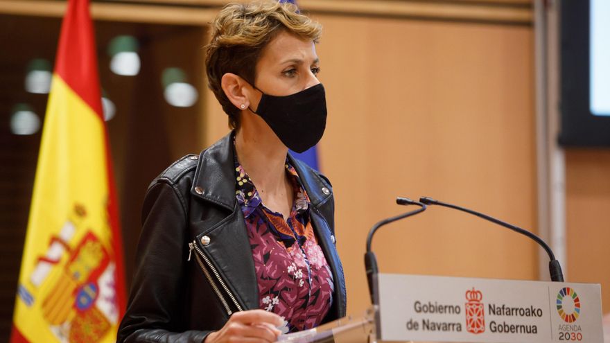 María Chivite asegura que la pandemia ha reforzado la coalición de Gobierno: "Nuestra lealtad es más fuerte si cabe"