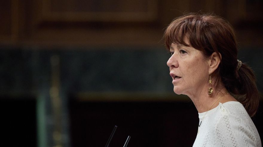 Archivo - La diputada de Junts en el Parlament Marta Madrenas.