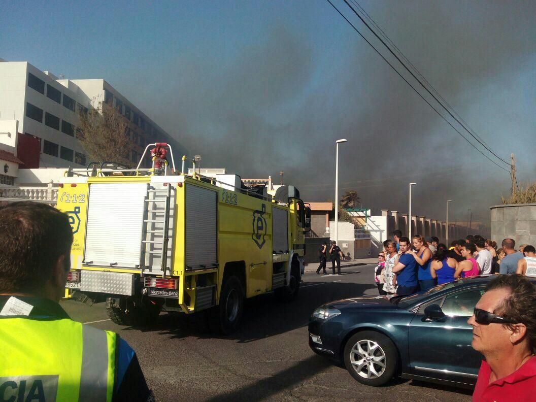 Incendio en La Garita