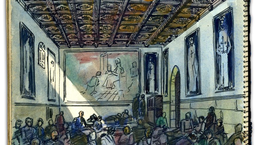 El pasado franquista del Parador de León dejará de estar 'escondido' bajo llave gracias a la revista National Geographic