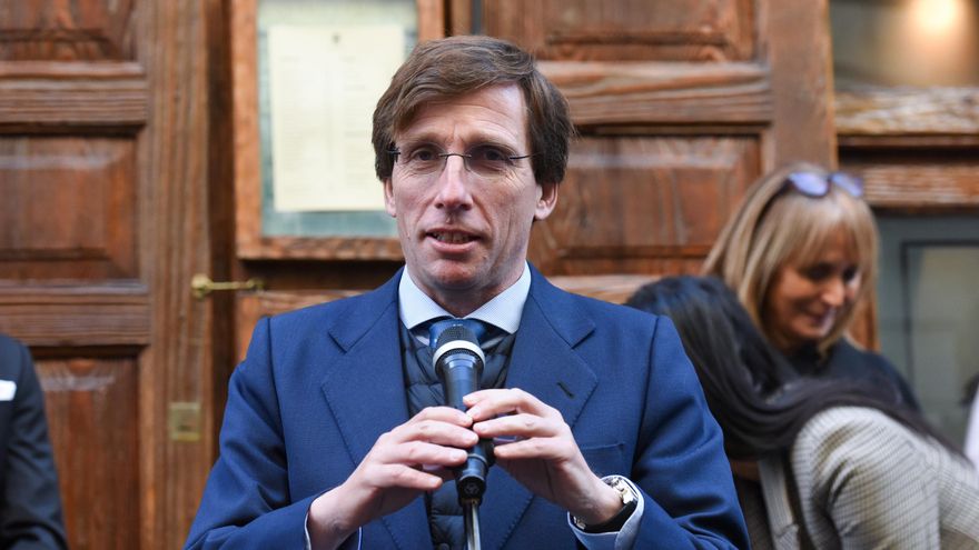 El alcalde de Madrid, José Luis Martínez-Almeida.