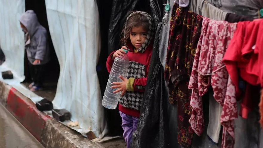 El 90% de los niños en la Franja de Gaza sufre de pobreza alimentaria severa