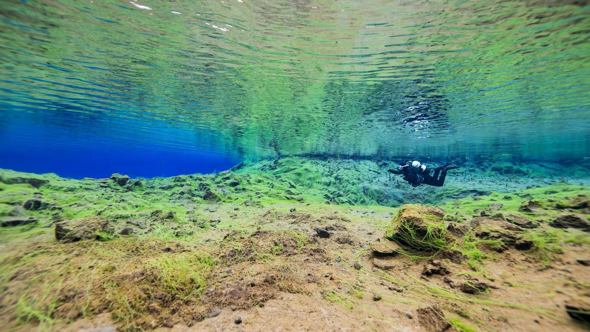 Este parque nacional alberga una grieta, bajo aguas cristalinas, que permite tocar América y Europa