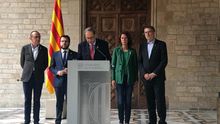 Torra urge a Sánchez a "fijar un día y una hora" para dialogar y rechaza la violencia