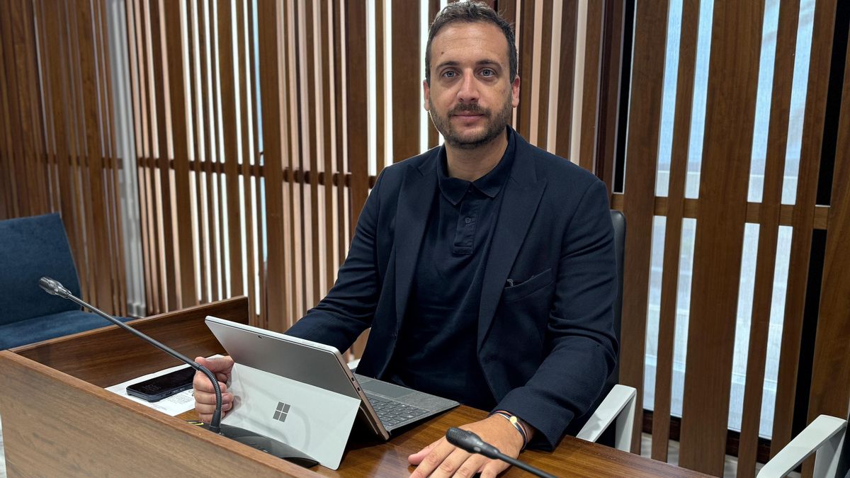 Miguel Perdigón, consejero  de Grupo Popular en el Cabildo de La Palma.