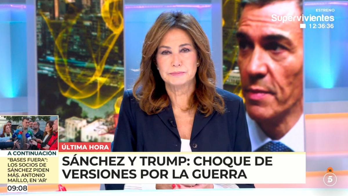 Ana Rosa Quintana, en 'El programa de AR' de Telecinco