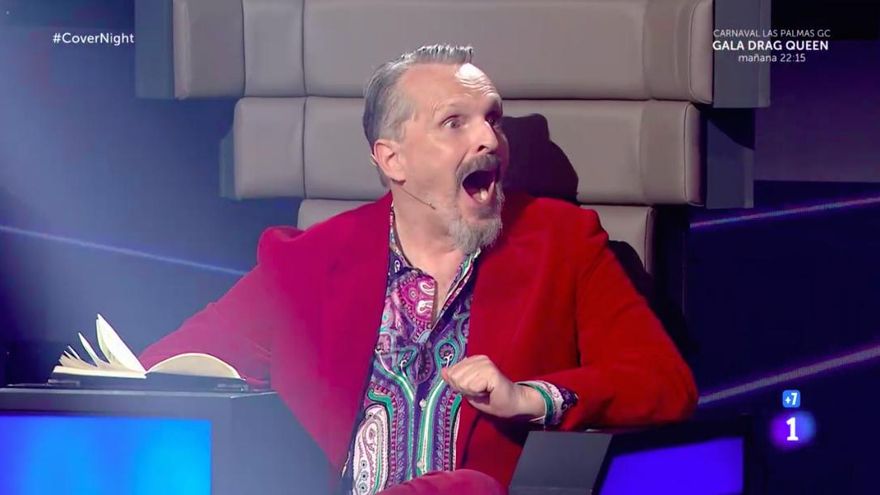 'Cover Night' llegó a TVE como un escaparate musical con Bosé y Naranjo como jueces implacables