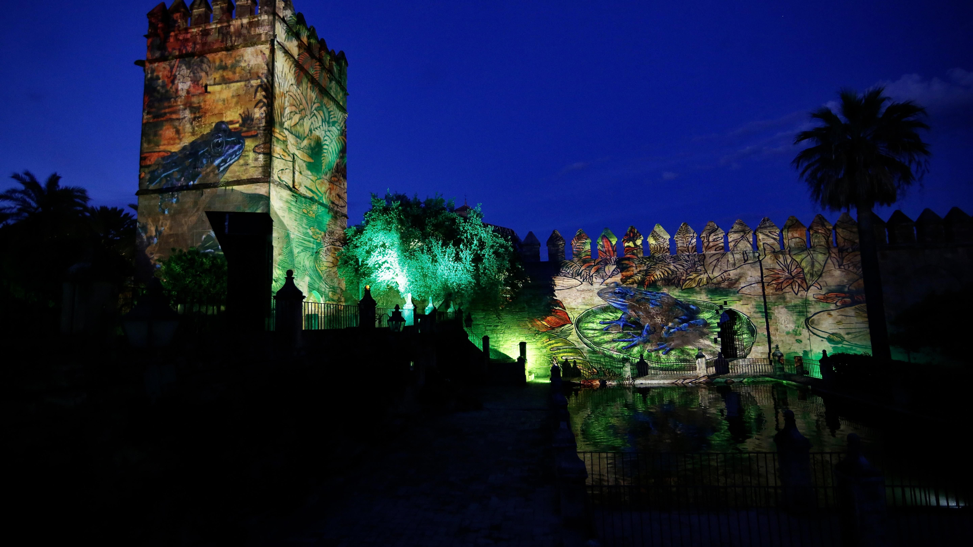 Nuevo espectáculo de Naturaleza Encendida en el Alcázar