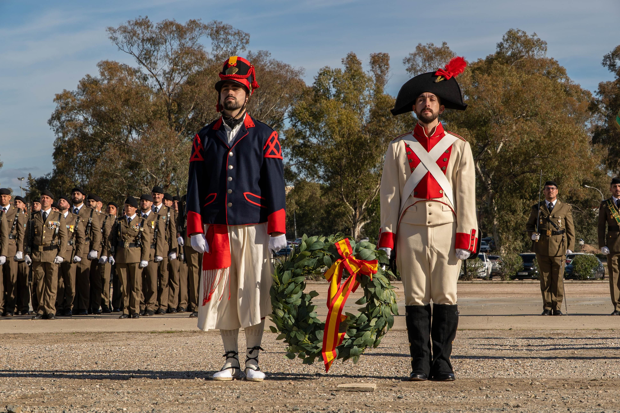 La Brigada Guzmán el Bueno X celebra en Cerro Muriano el día de la Inmaculada con una parada militar