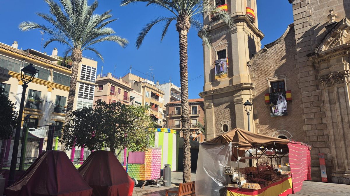 Plaza de Santa Eulalia en Murcia